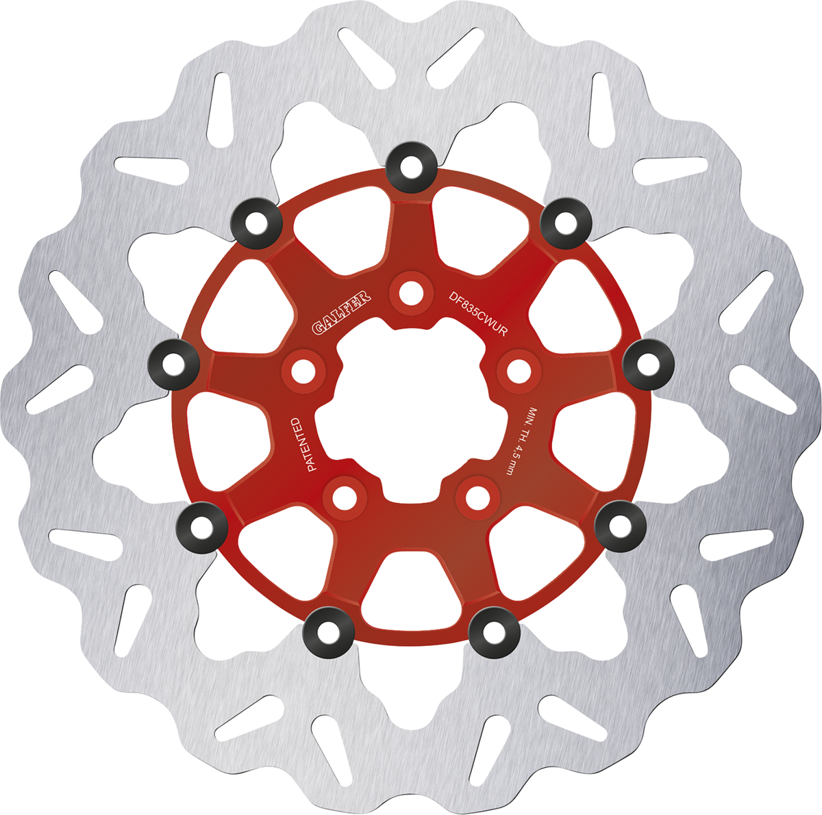Galfer - DF835CWUR - DISC W FLOATING RED 300X5MM