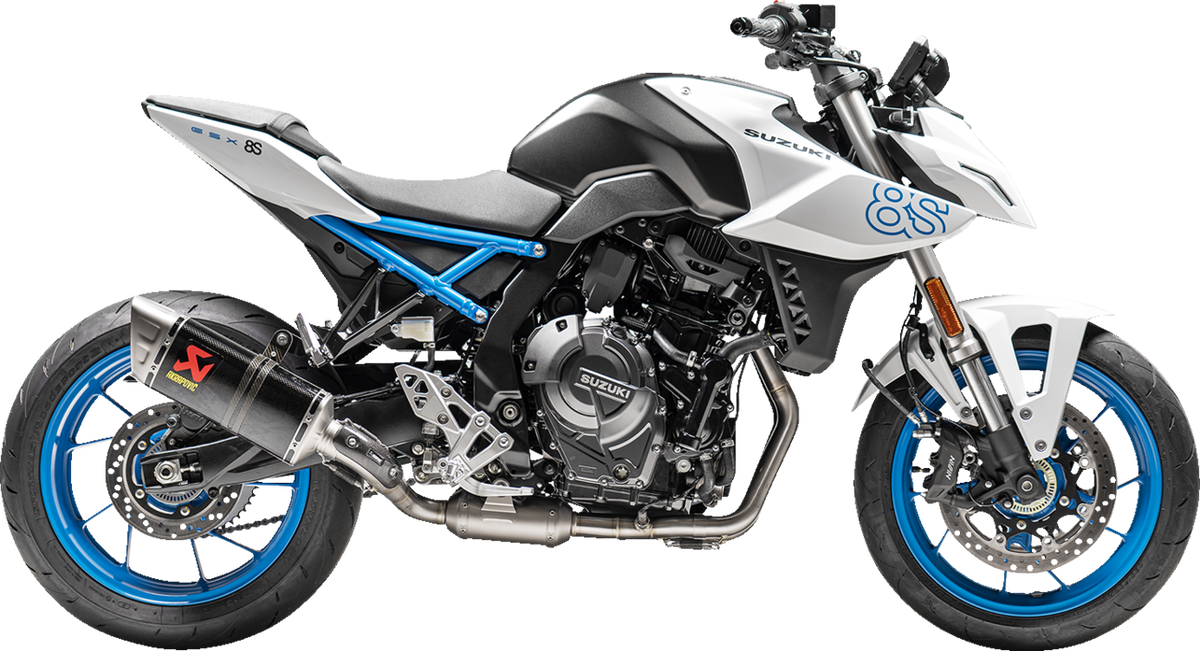 Akrapovic - S-S8R2-EEC - Racing Line Exhaust System - Carbon Fiber - Suzuki GSX-8S & GSX-8R