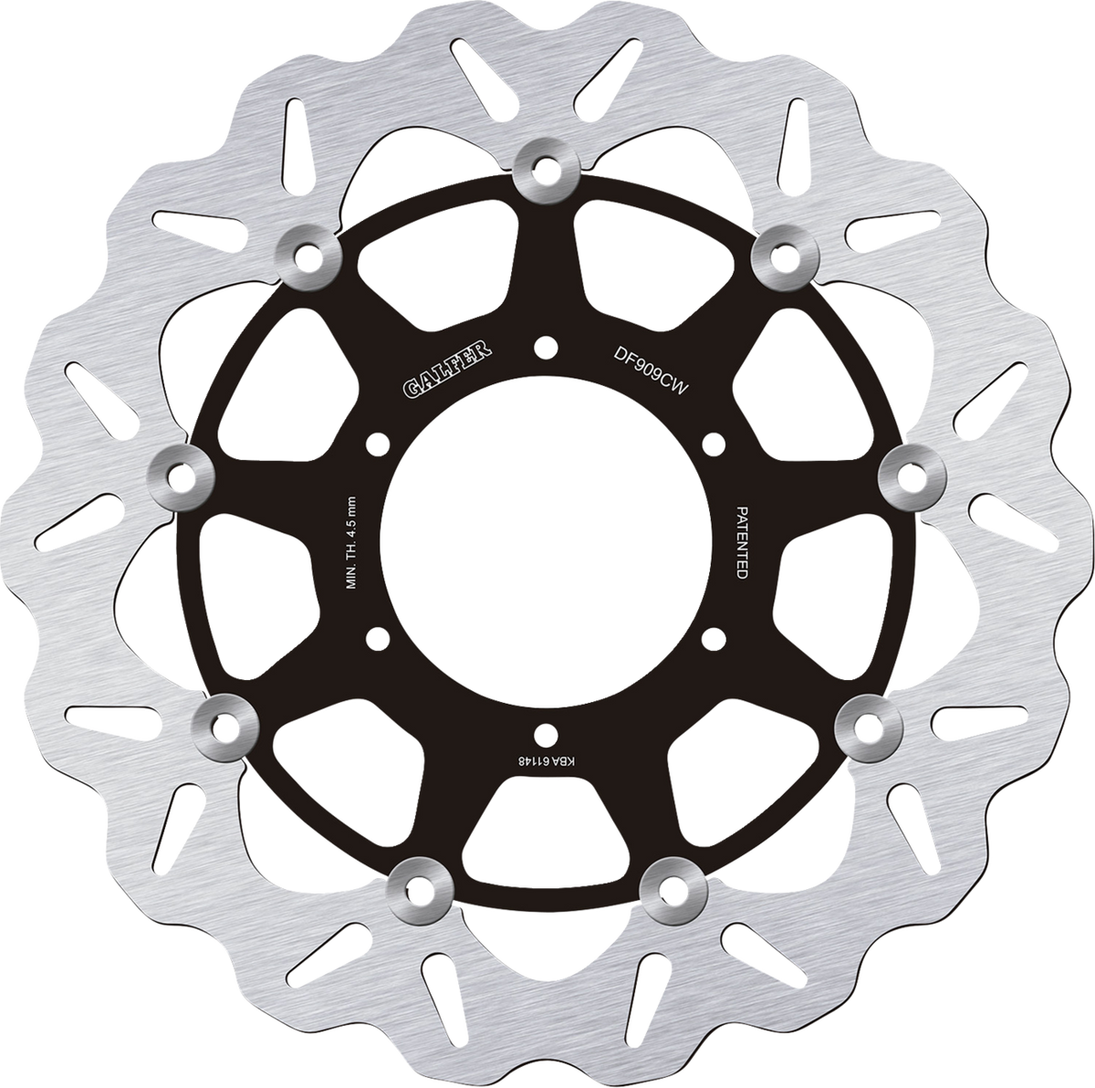 Galfer - DF909CW - DISC W FLOATING COMPLETE (C. ALU.) 310X5MM
