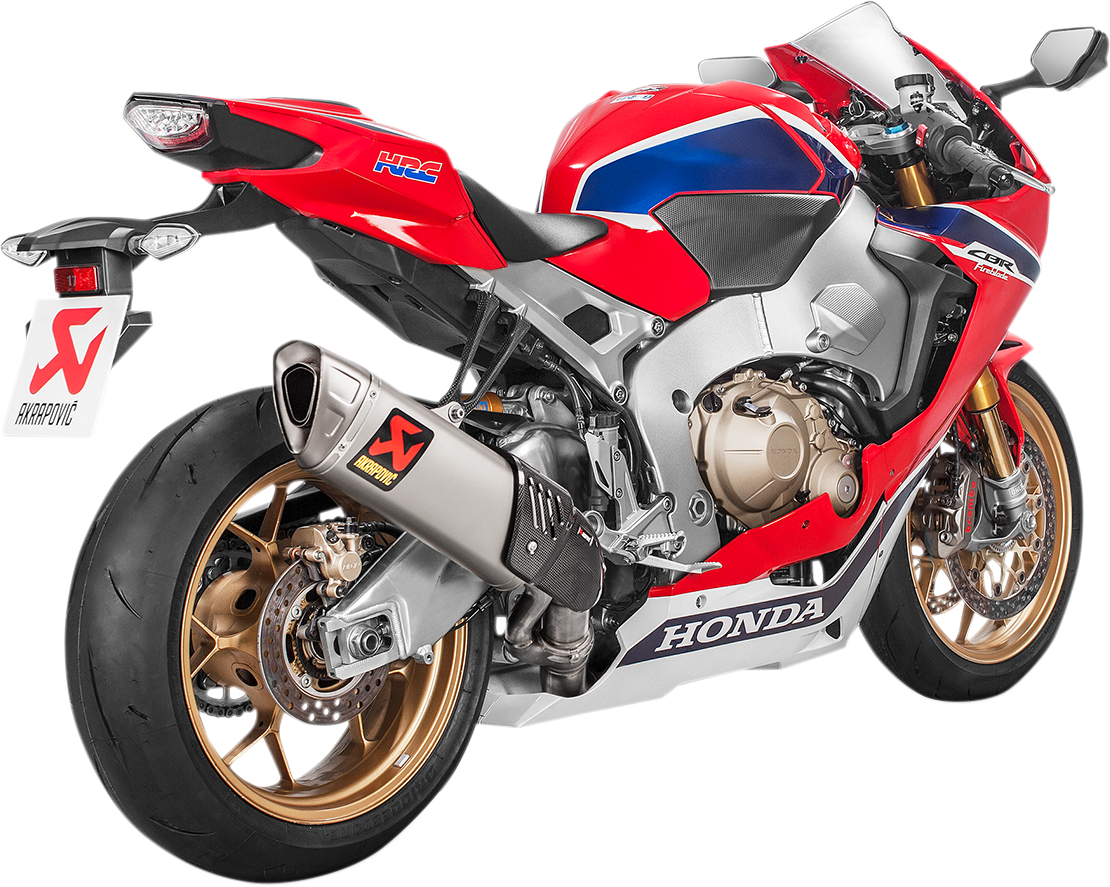 Akrapovic - S-H10SO17-HAPXLT/1 - Titanium Muffler - CBR1000RR