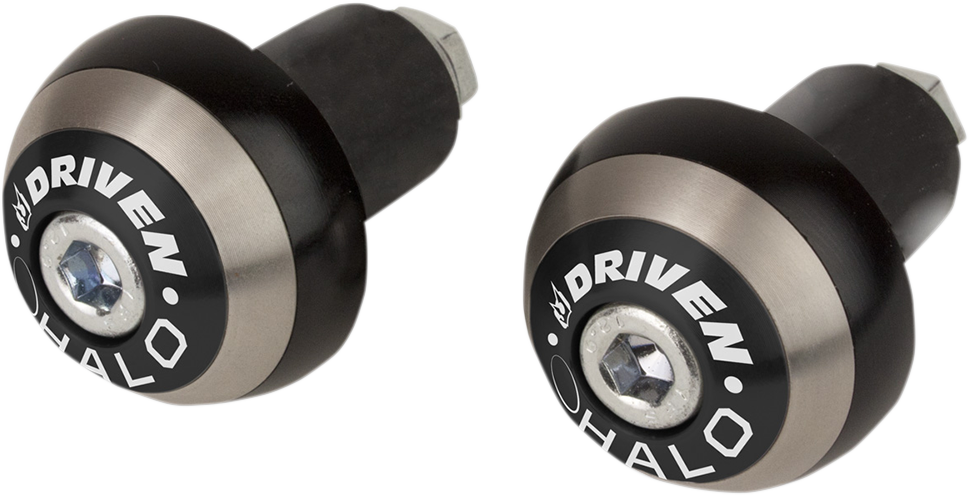 Driven Racing - DHBEW-BK - Halo Handlebar End - Black