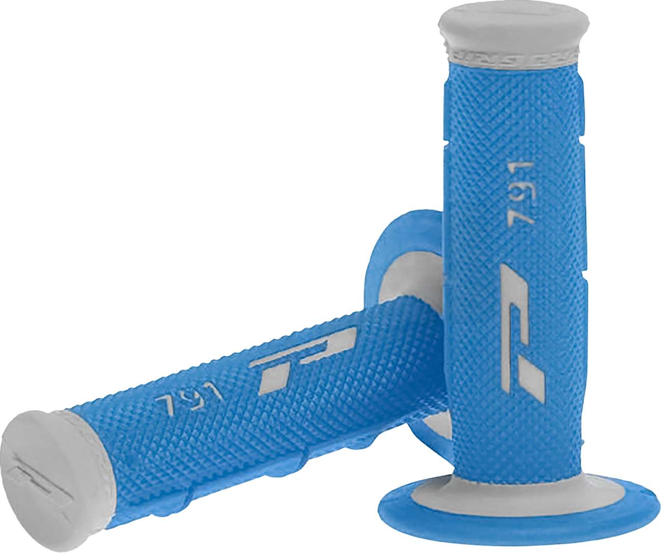 Pro Grip - Triple Density 791 Grips - Gray/Light Blue