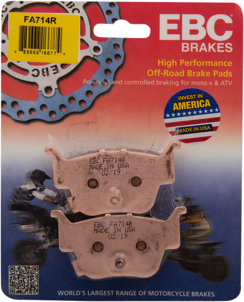 EBC - FA714R - Sintered "R" Brake Pads