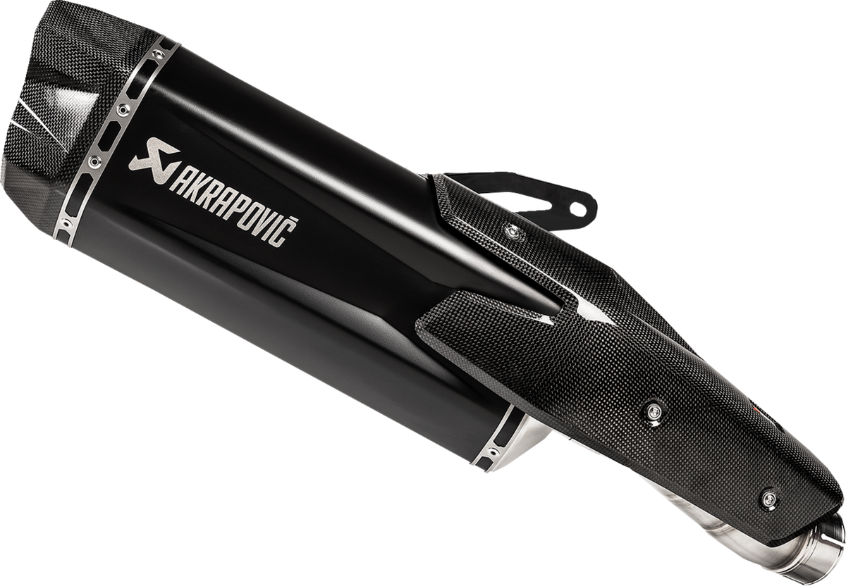 Akrapovic - S-K10SO31-HGITBL - Slip-On Line Muffler - Titanium