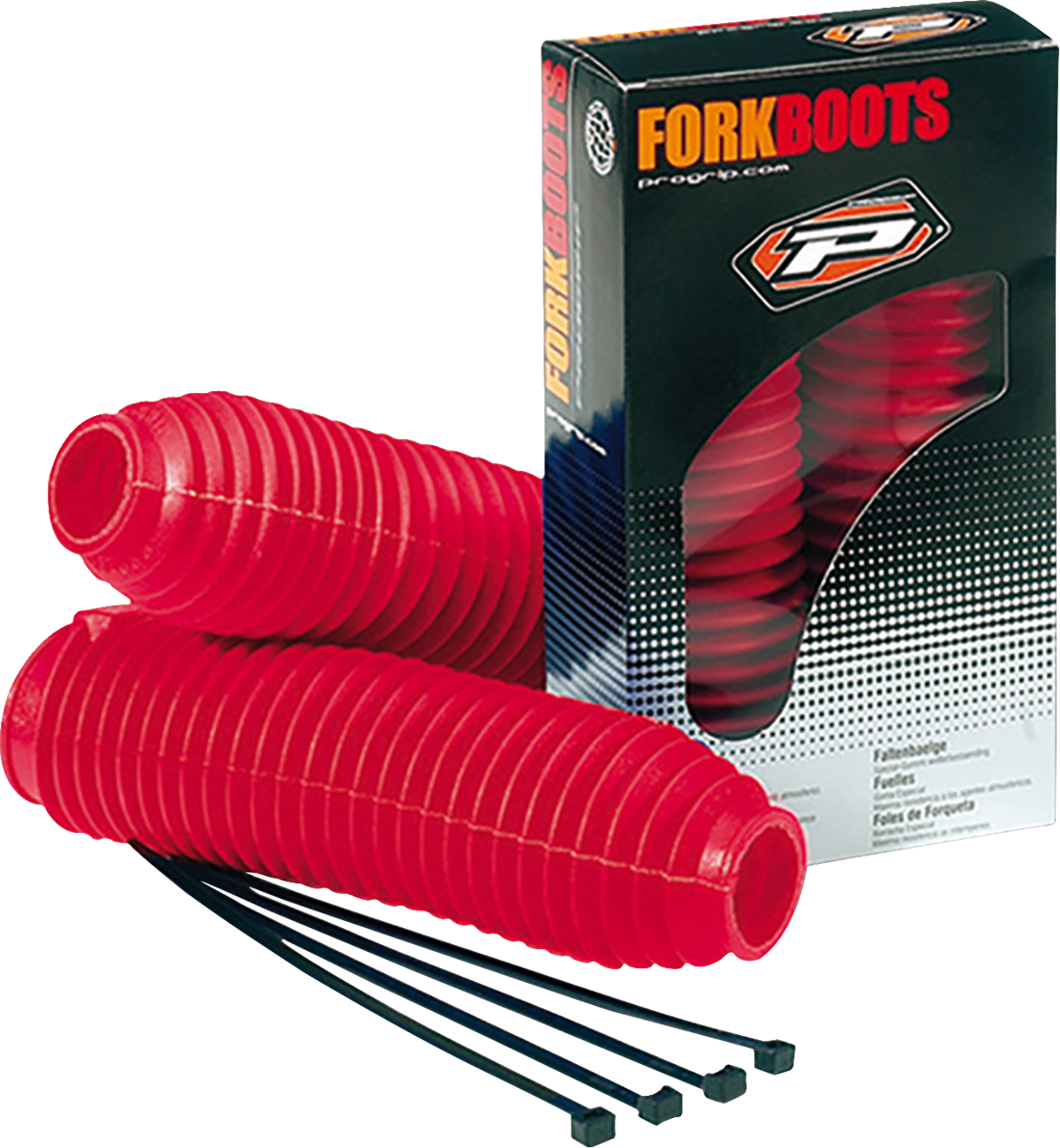 Pro Grip - Fork Boots - 42/45 mm - Red