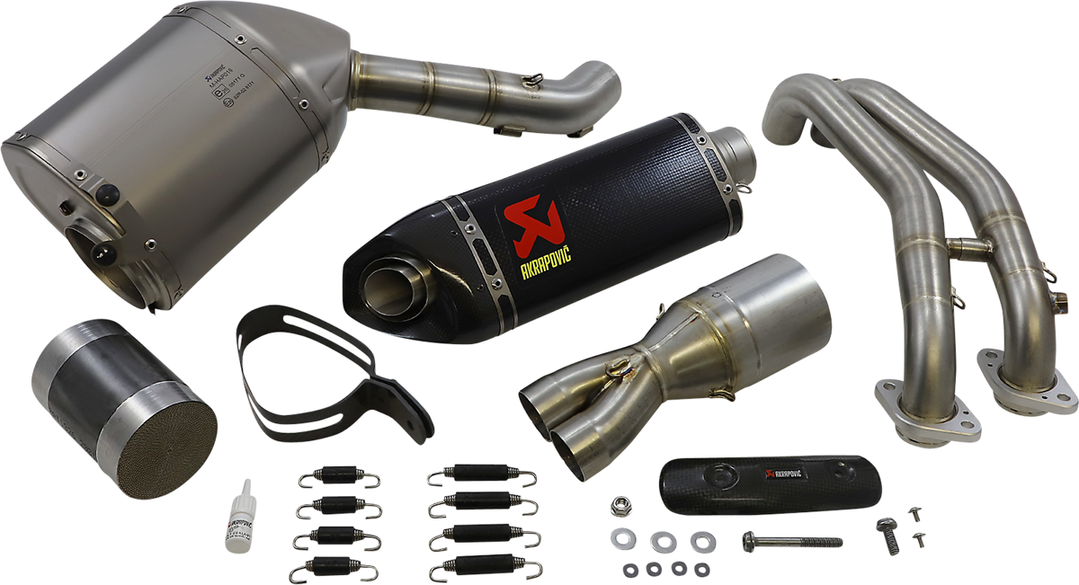 Akrapovic - S-A6R4-HAPC - Racing Line Complete Exhaust - Carbon Fiber
