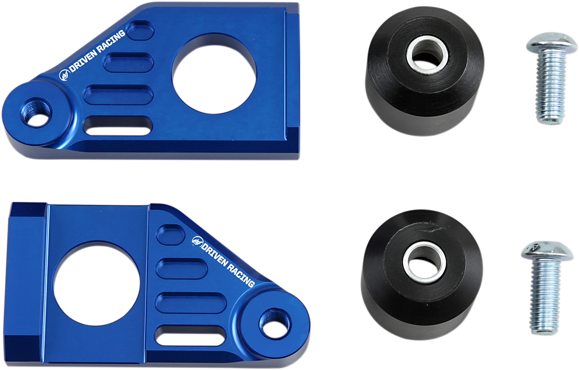 Driven Racing - DRAX-119-BL - Axle Block Sliders - Suzuki - Blue