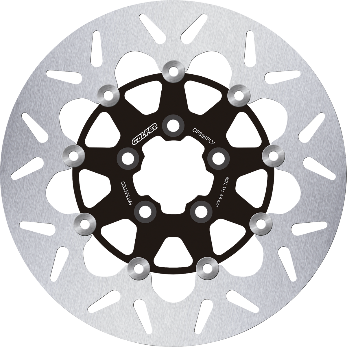 Galfer - DF836FLV - ROUND DISC FLOATING (C. STEEL) 300X5MM