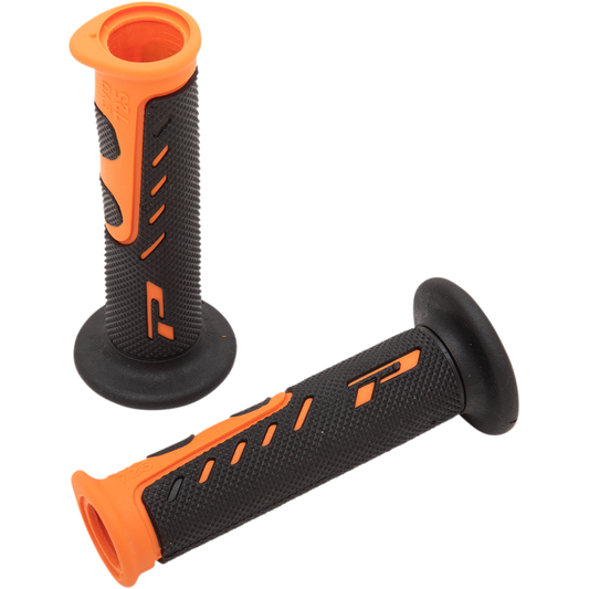 Pro Grip - 725 EVO Molded Gel Grips - Open Ends - Orange/Black