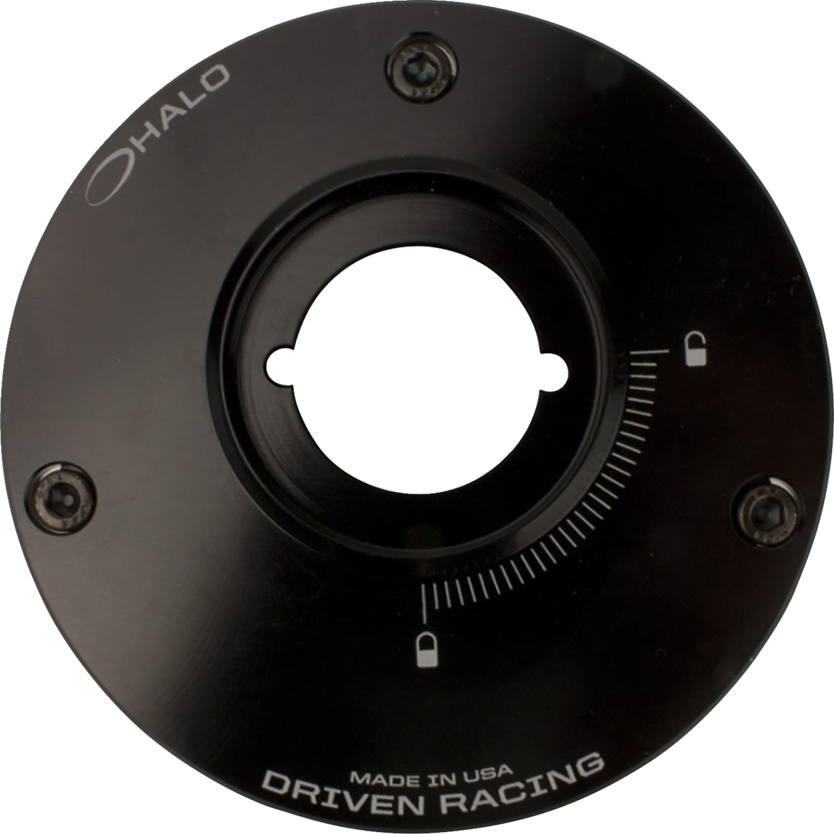 Driven Racing - DHFCB-AP01 - Fuel Cap Base - Black - Aprilia