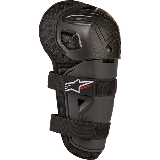 Alpinestars - Youth Bionic Action Kickstart Guards - Knee - Black/Red