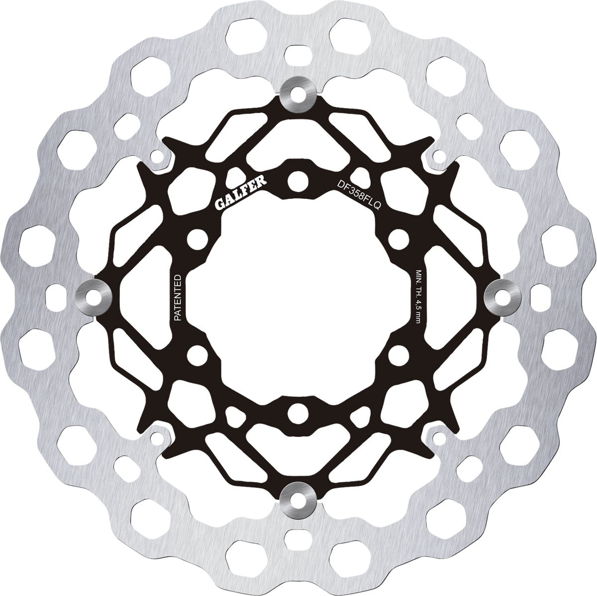 Galfer - DF358FLQ - CUBIQ DISC FLOATING (C. STEEL) 310X5MM