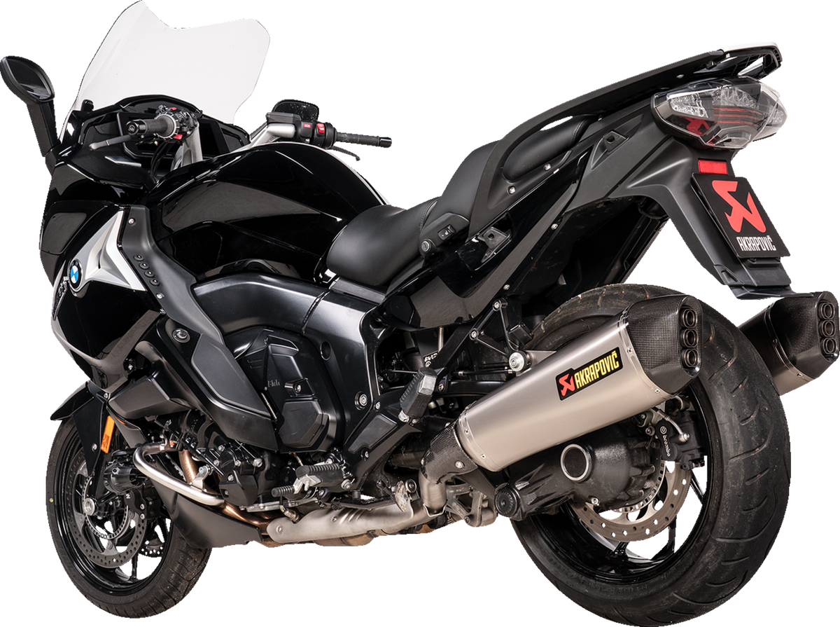 Akrapovic - S-B16SO5-HZAAT - Slip-On Line Mufflers - Titanium - BMW K1600 GT & K1600 GTL
