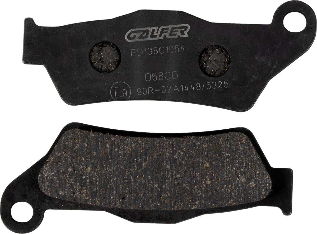 Galfer - FD138G1054 - SEMI METAL BRAKE PADS