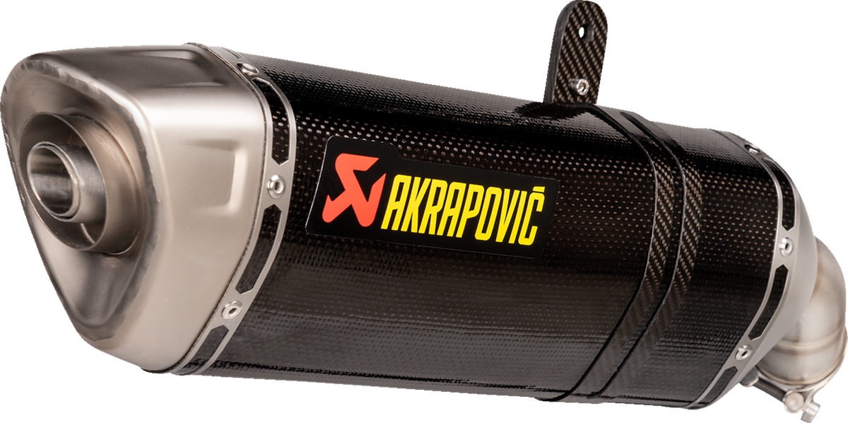 Akrapovic - S-K4SO8-HRC - Slip-On Line Muffler - Carbon Fiber/Titanium