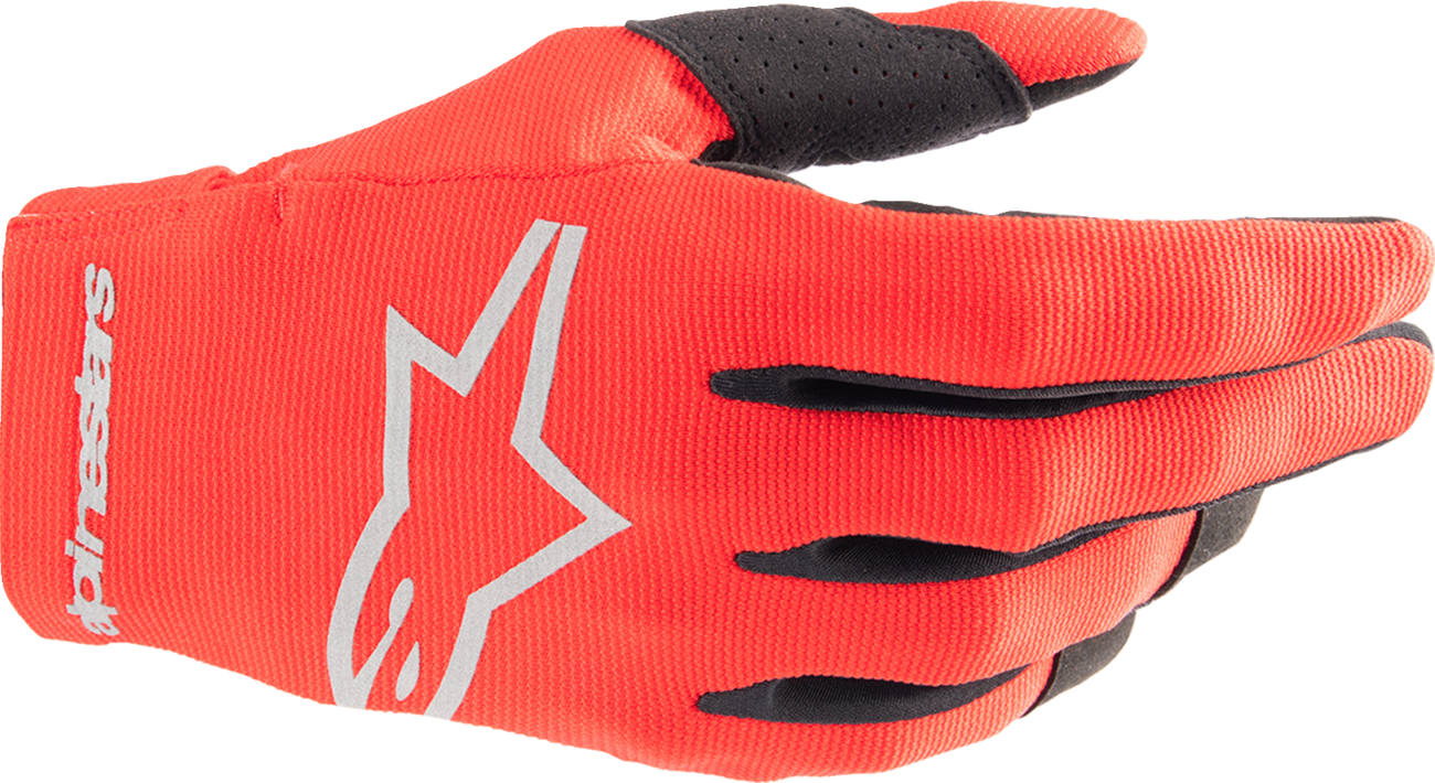 Alpinestars - Youth Radar Gloves - Mars Red/Silver