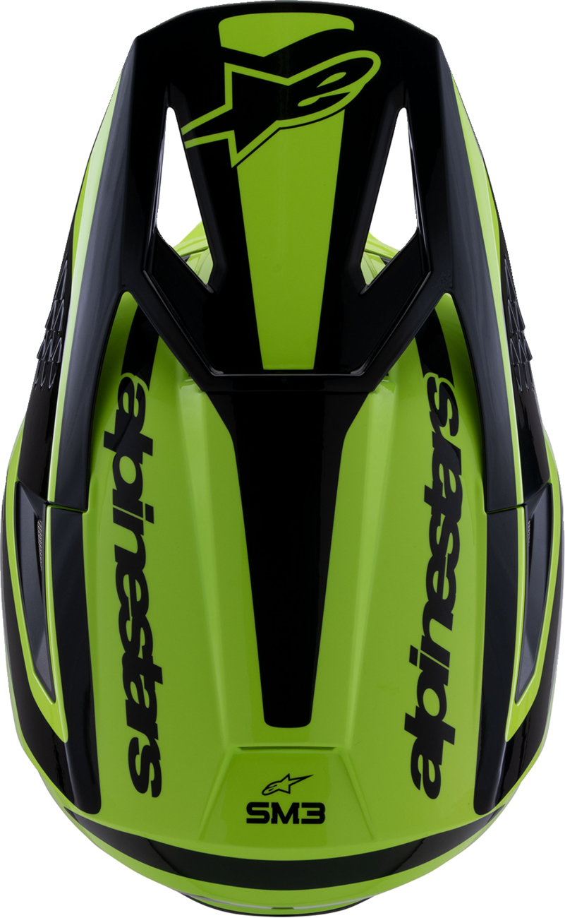 Alpinestars - SM3 Helmet - Heat - Gloss Yellow Fluo/Black