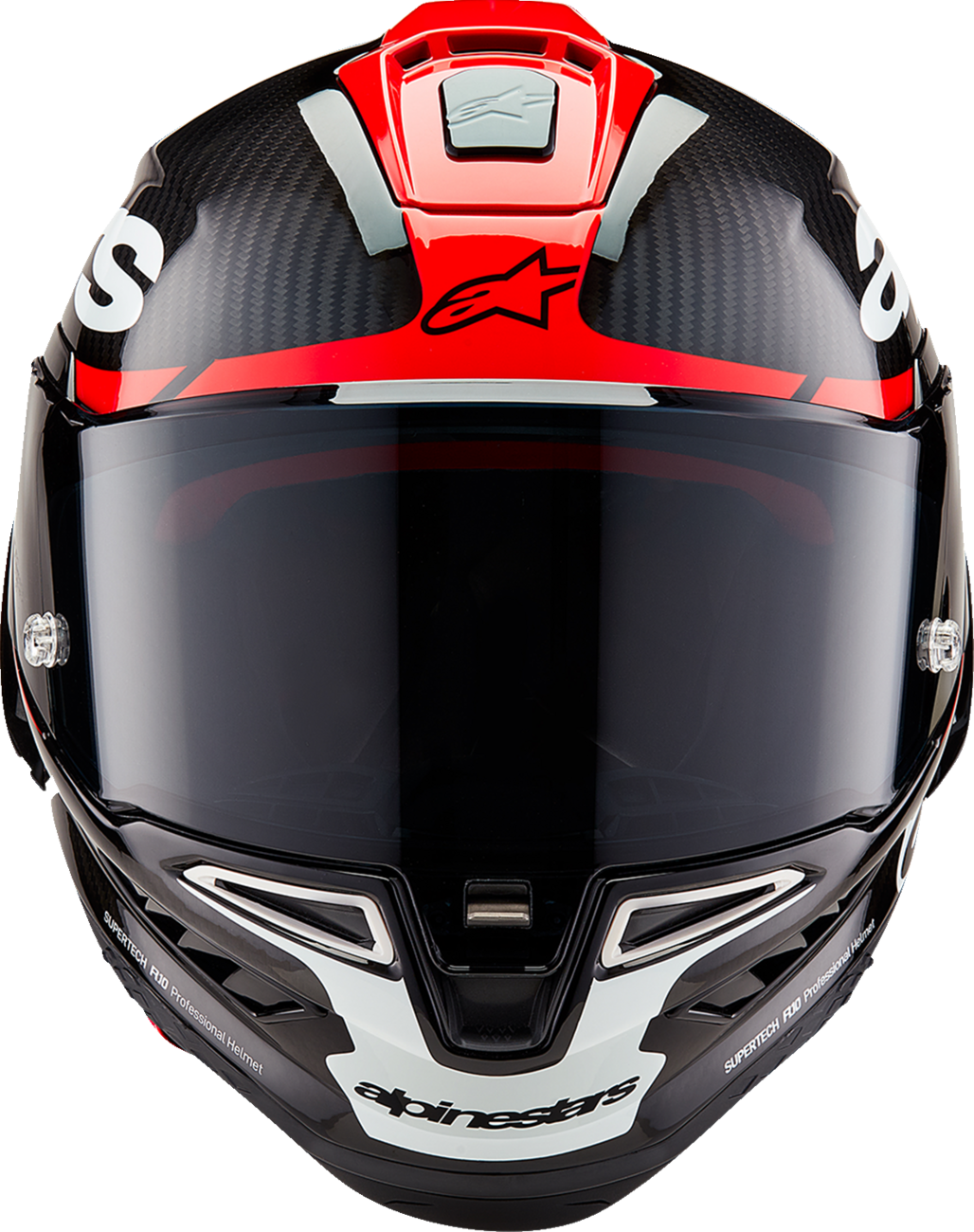 Alpinestars - Supertech R10 Helmet - Element - Carbon/Red/White