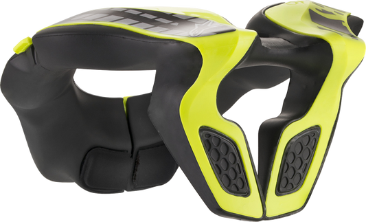 Alpinestars - Youth Neck Support - Black/Yellow Fluo