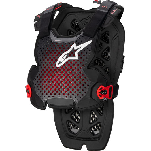 Alpinestars - A-1 Pro Chest Guard - Anthracite/Black/Red
