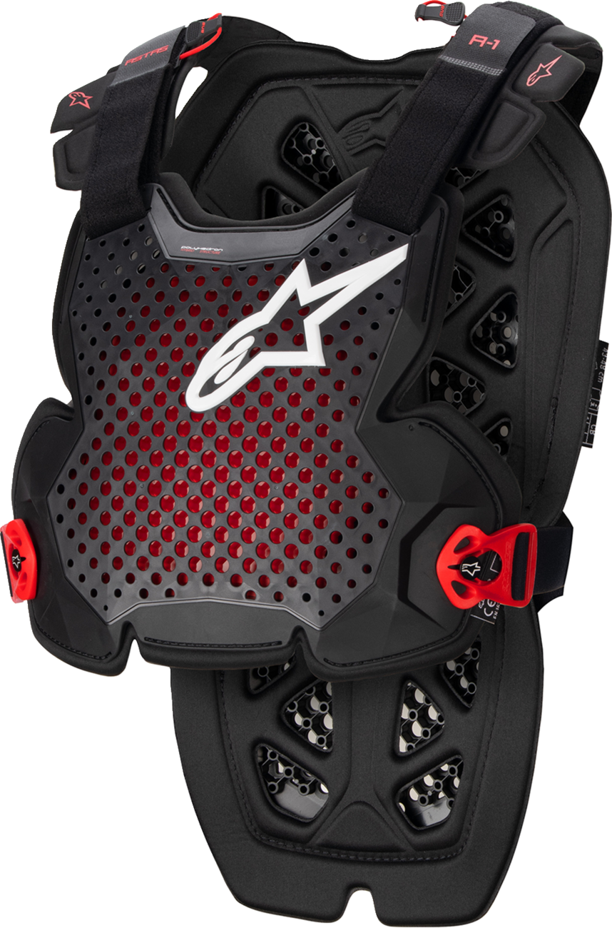 Alpinestars - A-1 Pro Chest Guard - Anthracite/Black/Red