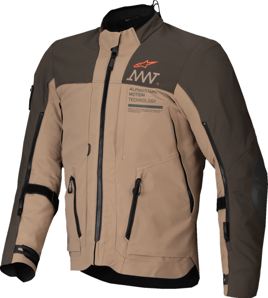 Alpinestars - AMT-8 Stretch Drystar® XF Jacket - Dark Brown/Dark Khaki