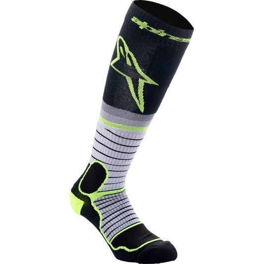 Alpinestars - MX Pro Socks - Black/Gray/Yellow