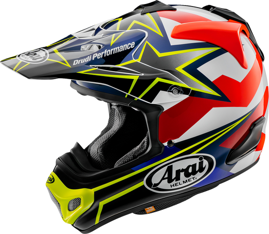 Arai Helmets - VX-Pro4 Helmet - Stars & Stripes - Yellow