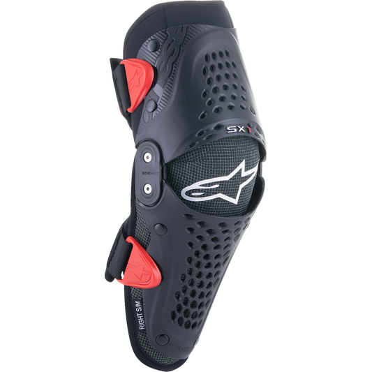 Alpinestars - Youth SX-1 Knee Protectors - Black/Red