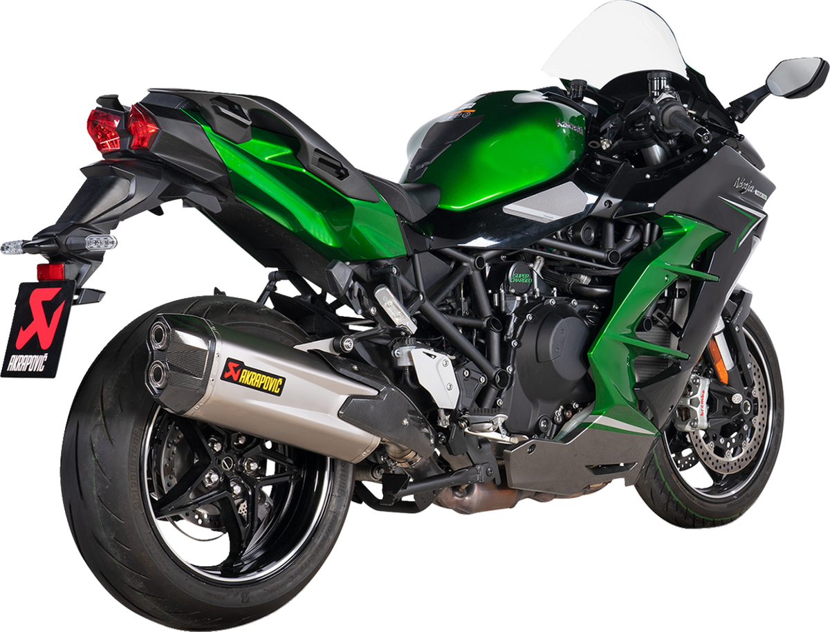 Akrapovic - S-K10SO30-HGIT - Slip-On Line Muffler - Titanium