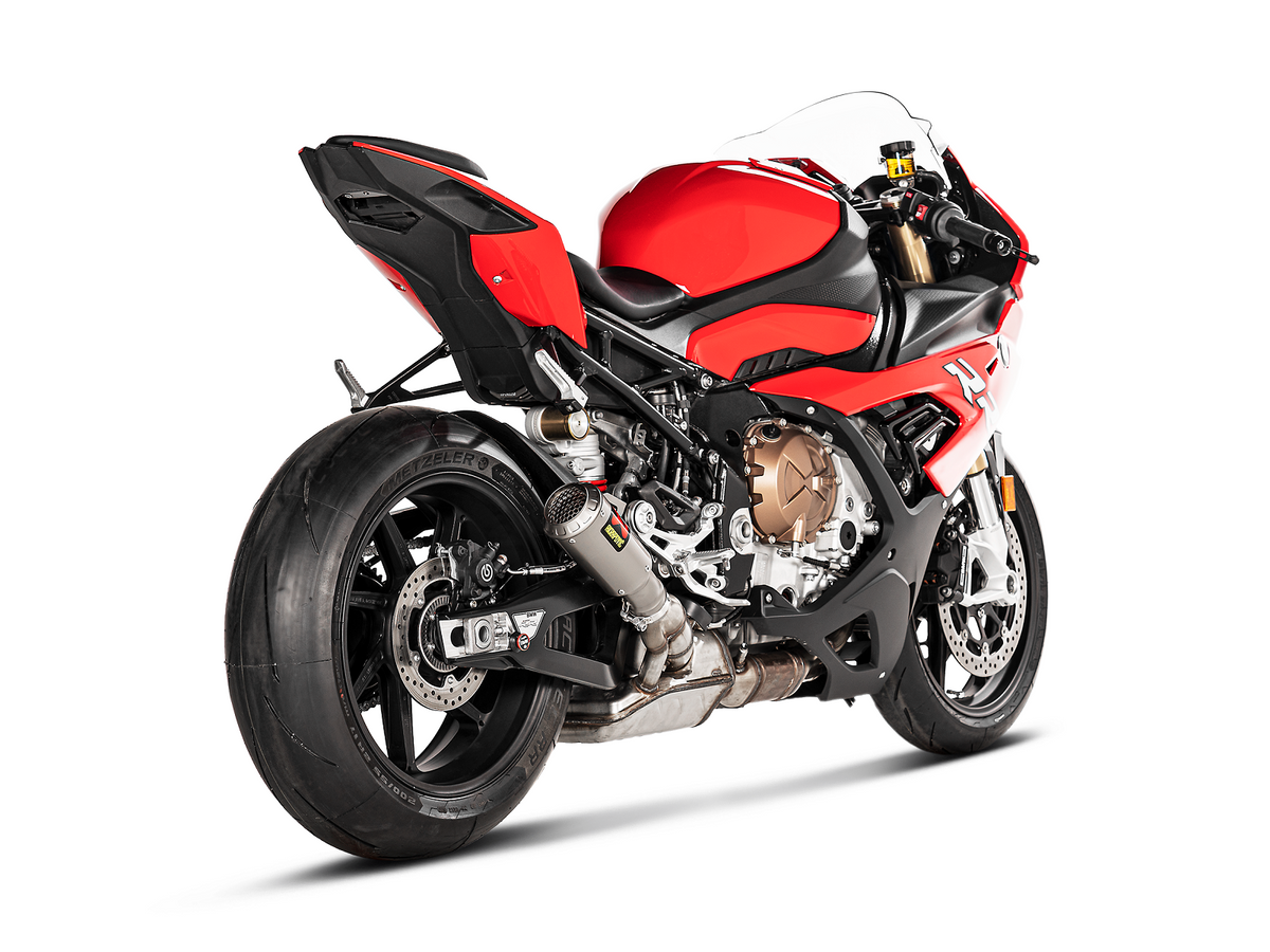 Akrapovic - S-B10SO11-CBT - Slip-On Line Muffler - Titanium - S1000RR