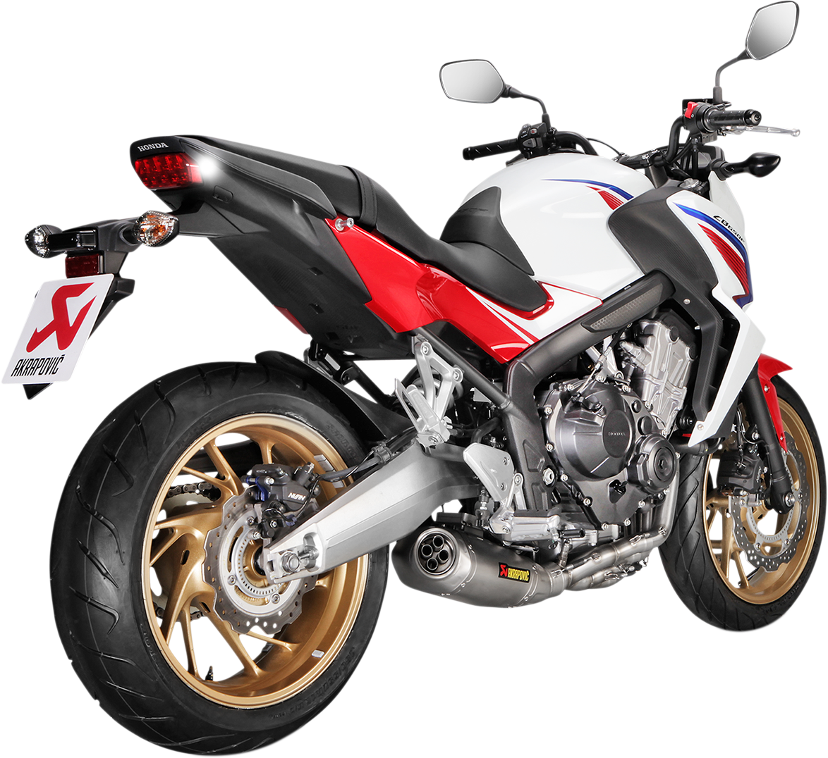 Akrapovic - S-H6R12-HAFT - Race Exhaust - Titanium