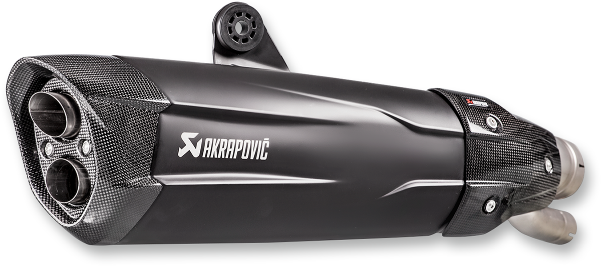 Akrapovic - S-B10SO6-HDVDZBL - Muffler - Black - Titanium - S1000RR