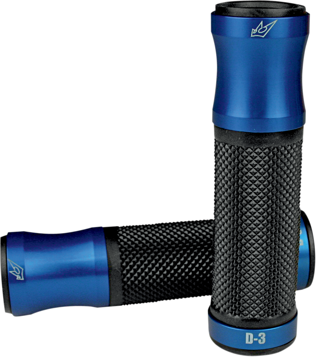 Driven Racing - D3BL - 7/8" D3 Grips - Blue/Black
