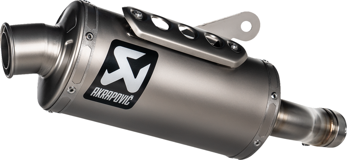 Akrapovic - S-T4SO1-HDT - Slip-On Line Muffler - Titanium - Speed/Scrambler 400