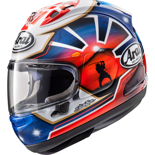 Arai Helmets - Corsair-X Helmet - Dani Samurai-2 - Blue