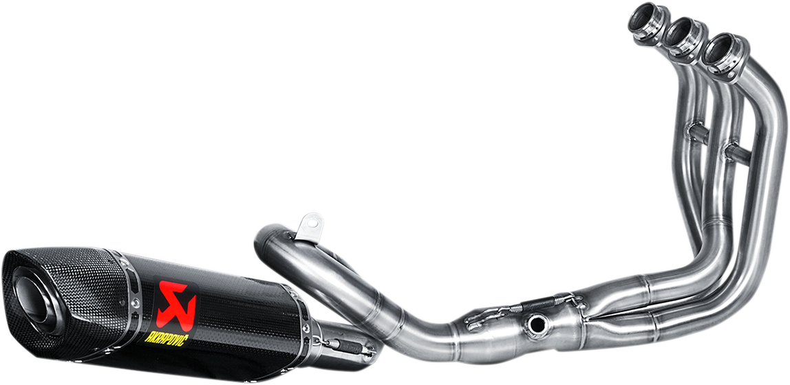 Akrapovic - S-Y9R2-AFC - Stainless Steel/Carbon Fiber Race Exhaust