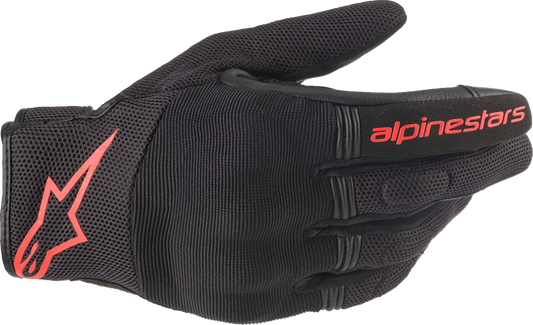 Alpinestars - Copper Gloves - Black/Fluo Red