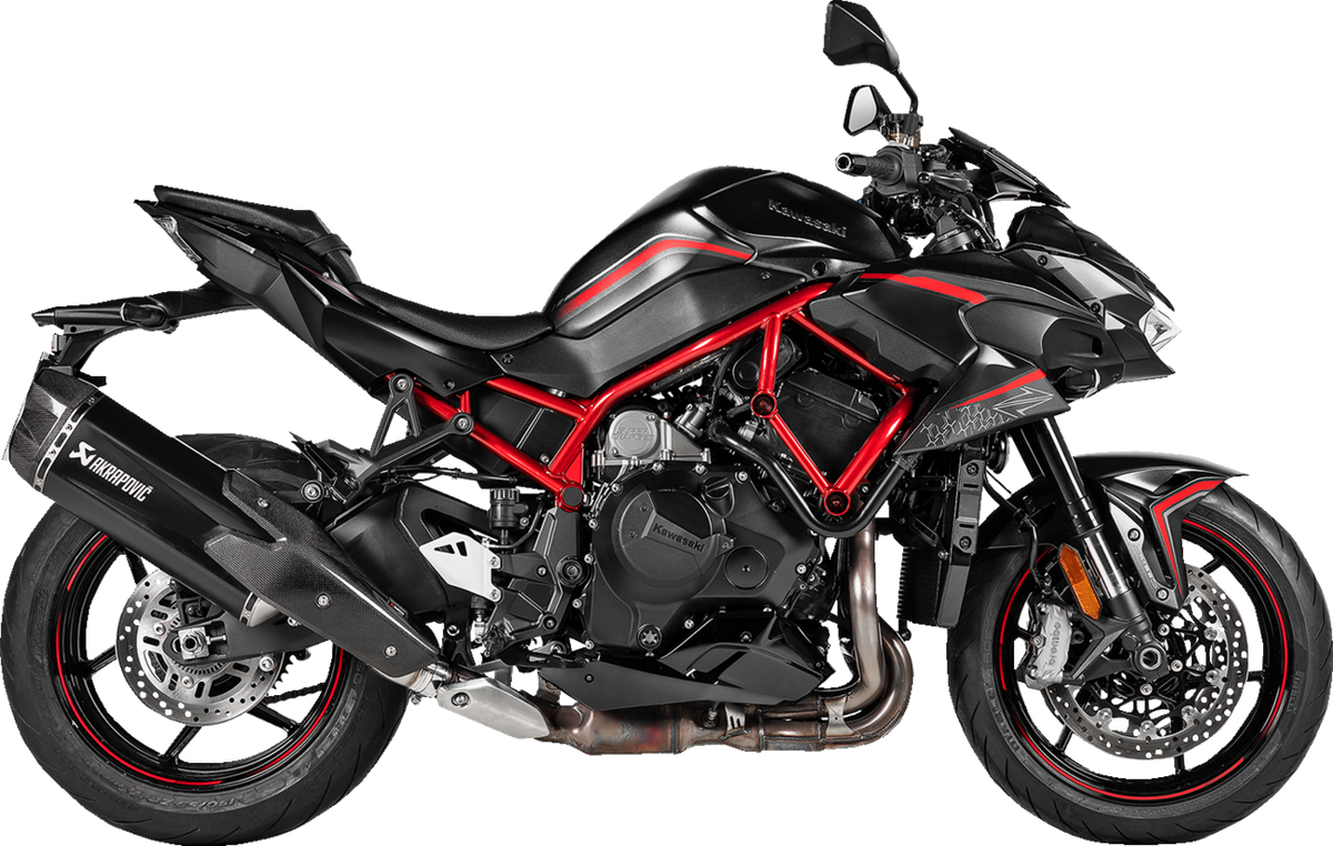 Akrapovic - S-K10SO31-HGITBL - Slip-On Line Muffler - Titanium