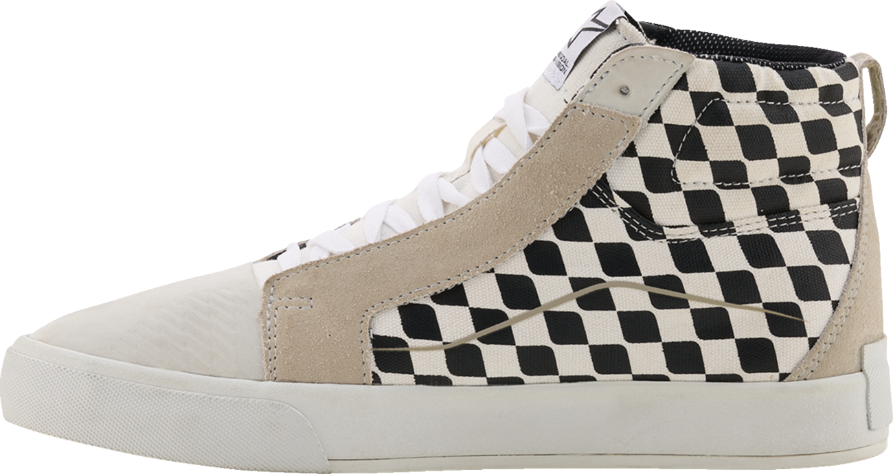 Alpinestars - Ride-63 Canvas Shoes - White/Black/Chess