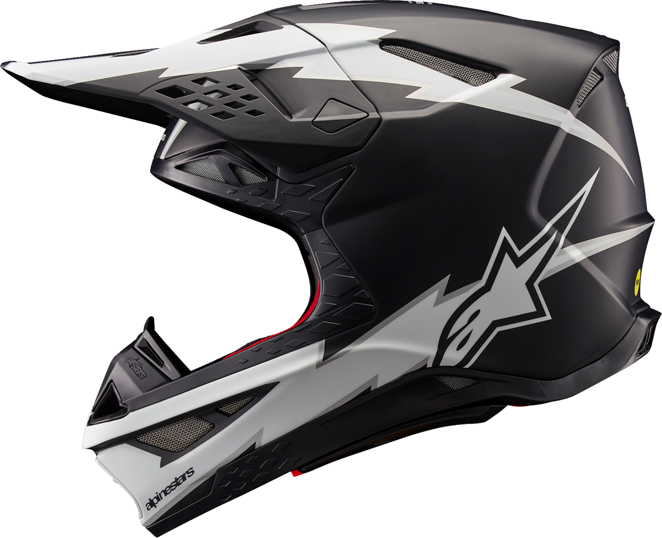 Alpinestars - Supertech M10 Helmet - Ampress - MIPS® - Matte Black/White