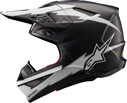 Alpinestars - Supertech M10 Helmet - Ampress - MIPS® - Matte Black/White