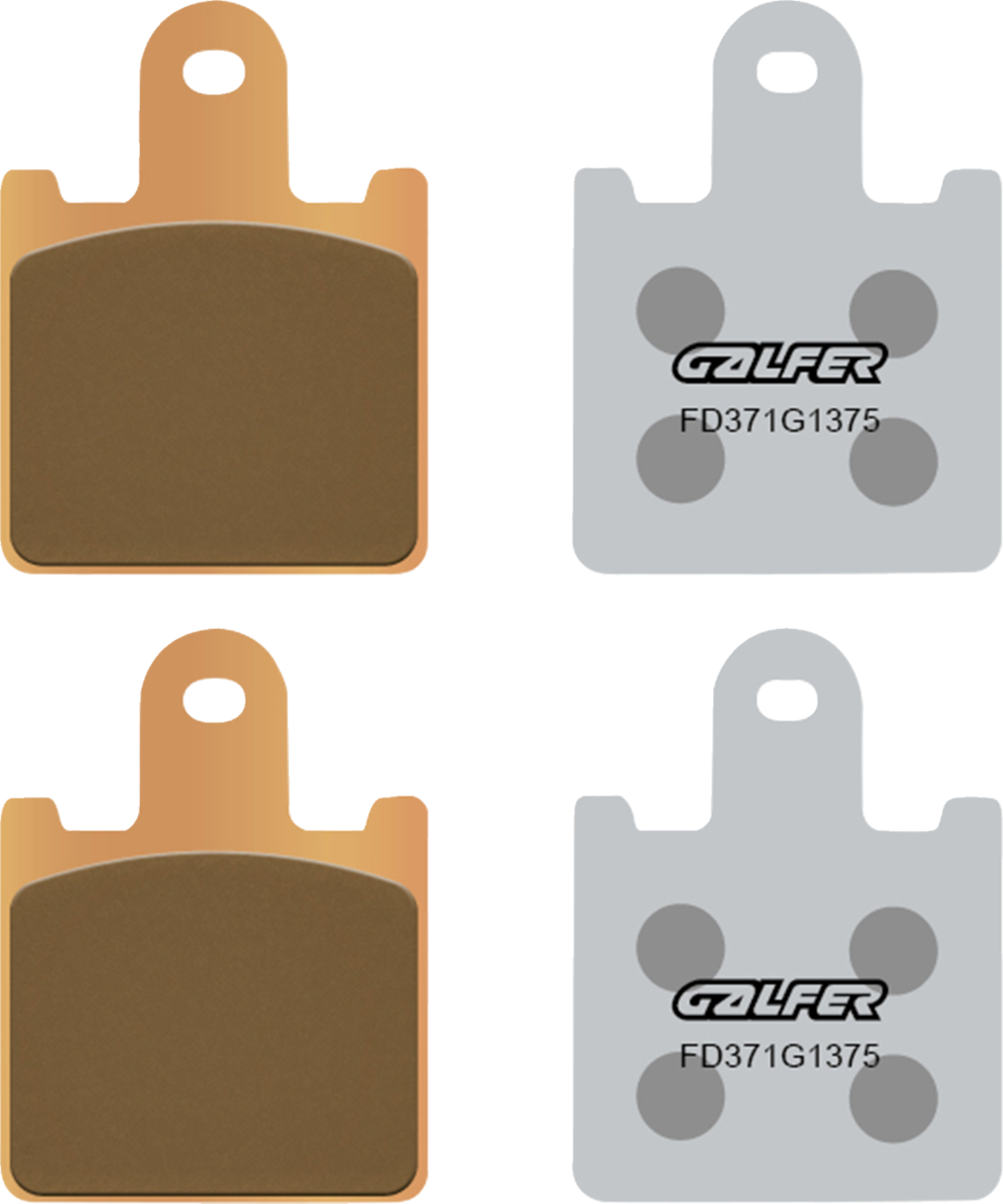 Galfer - FD371G1375 - SINTER SPORT BRAKE PADS