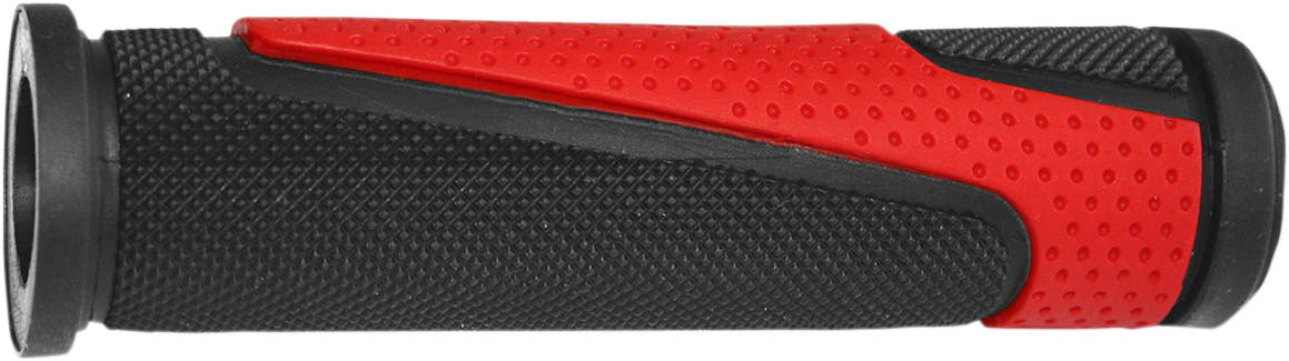 Pro Grip - 807 Double Density Open End Grips - Red/Black