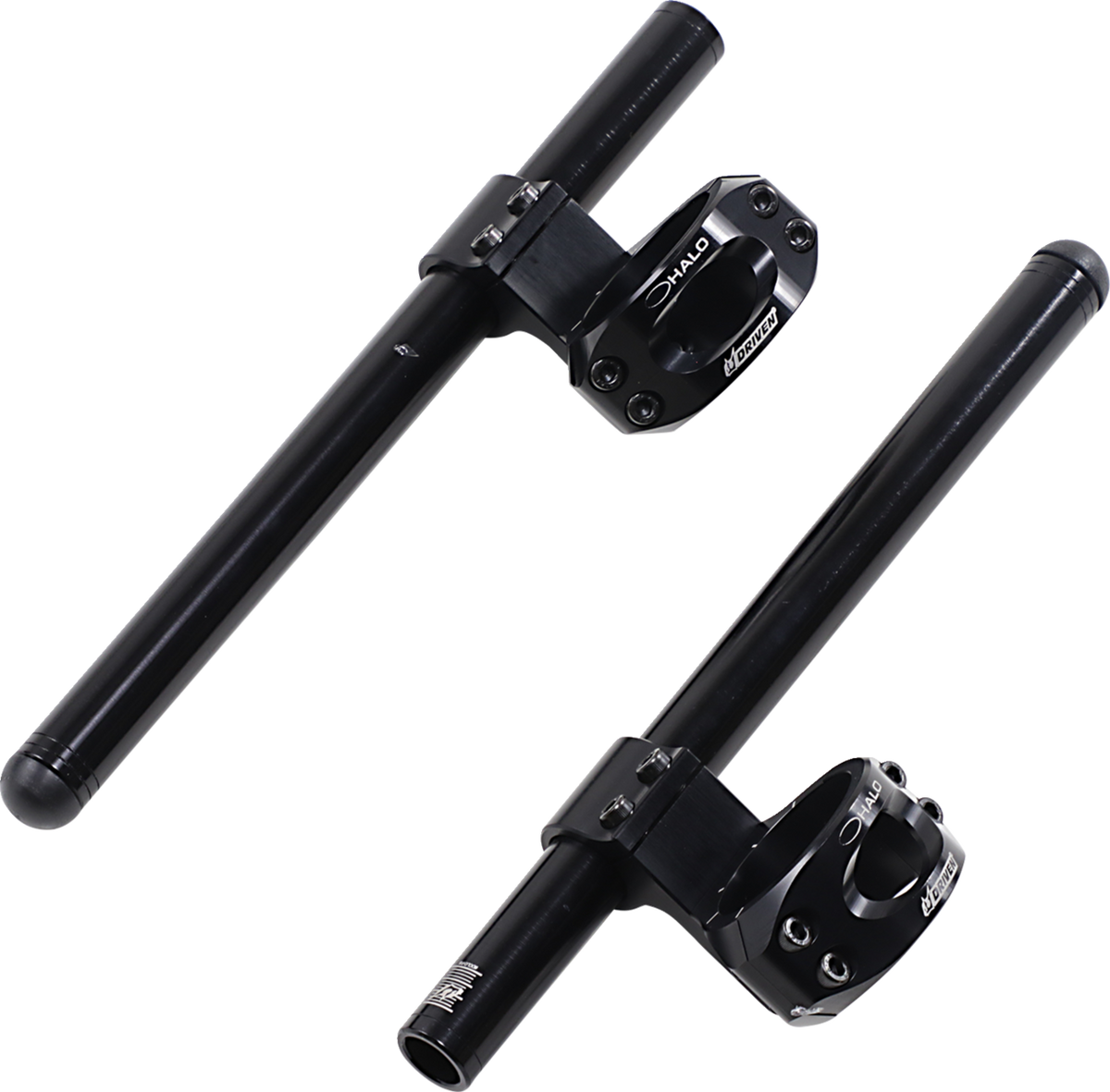 Driven Racing - DHCLOR-47BK - Halo Clip-On Handlebar - Riser - 47 mm - Black
