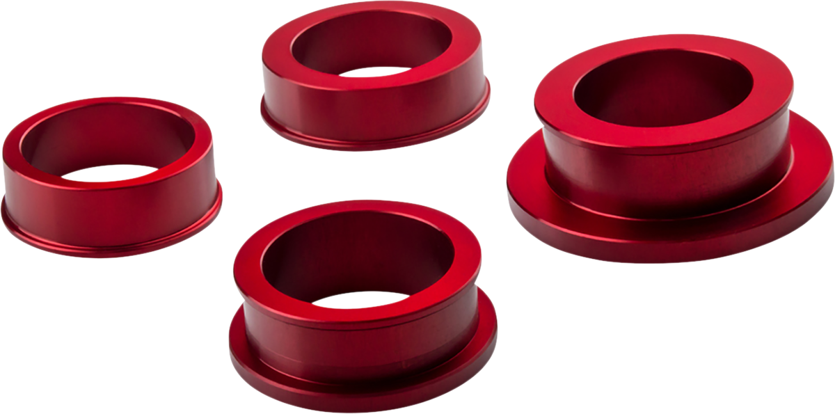 Driven Racing - DCWS-022 - Wheel Spacer - Captive - Red - Kawasaki