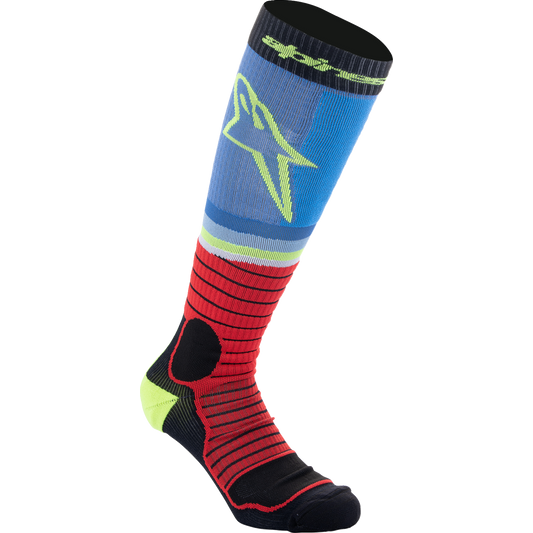 Alpinestars - MX Pro Socks - Black/Red/Blue/Yellow