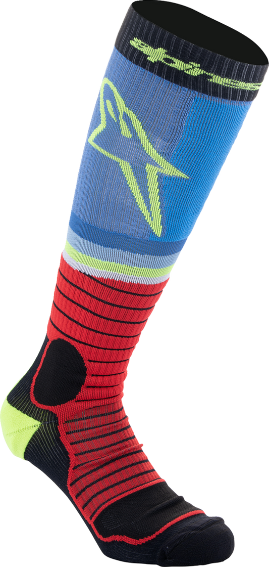 Alpinestars - MX Pro Socks - Black/Red/Blue/Yellow