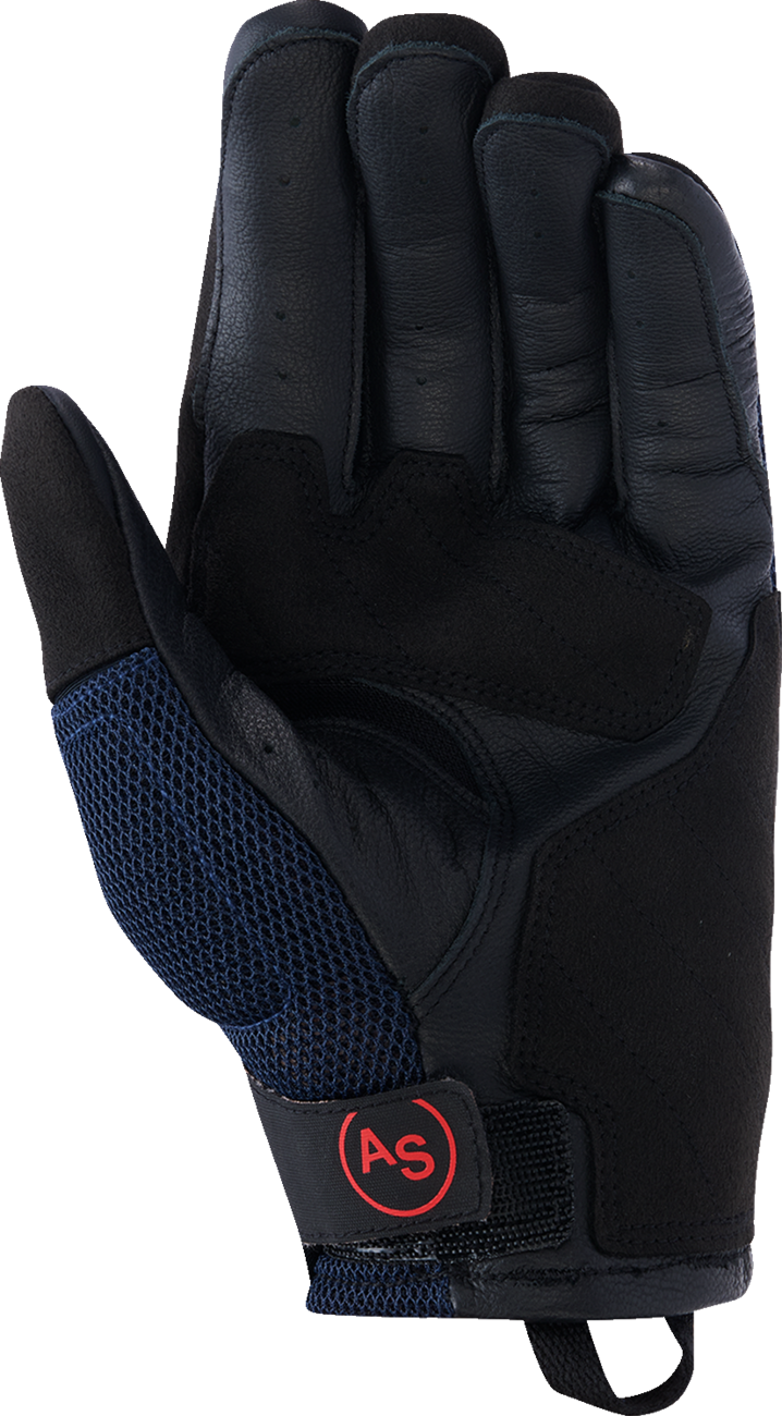 Alpinestars - Manti Air Gloves - Deep Blue/Fluo Red/Asphalt