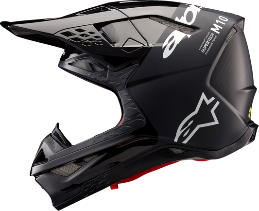 Alpinestars - Supertech M10 Helmet - Flood - MIPS® - Black/Dark Gray